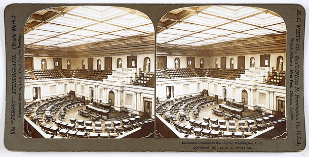 Senate Chamber in the Capitol, Washington, D.C. (Acc. No. 38.00711.001)