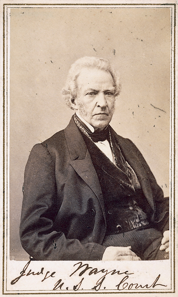 Judge [James M.] Wayne (Acc. No. 38.00723.001)