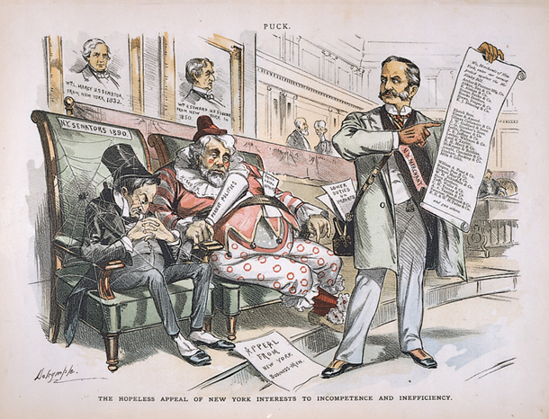 The Hopeless Appeal of New York Interests to Incompetence and Inefficiency. (Acc. No. 38.00745.001)