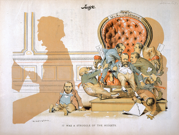 It Was a Struggle of the Midgets. (Acc. No. 38.00837.001)
