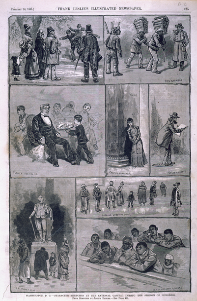 Washington, D.C.—Character Sketches at the National Capital during the Session of Congress. (Acc. No. 38.00844.001)
