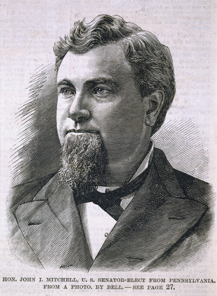 Hon. John I. Mitchell, U.S. Senator-Elect from Pennsylvania. (Acc. No. 38.00869.001)
