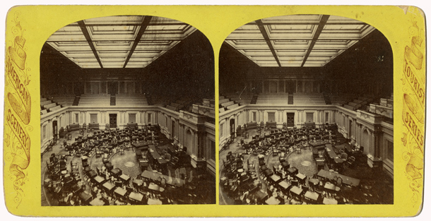 Image: [The Interior of the U.S. Capitol.](Cat. no. 38.00988.001)