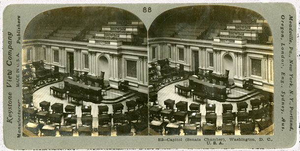 Capitol, Senate Chamber, Washington, D.C. (Acc. No. 38.01011.001)