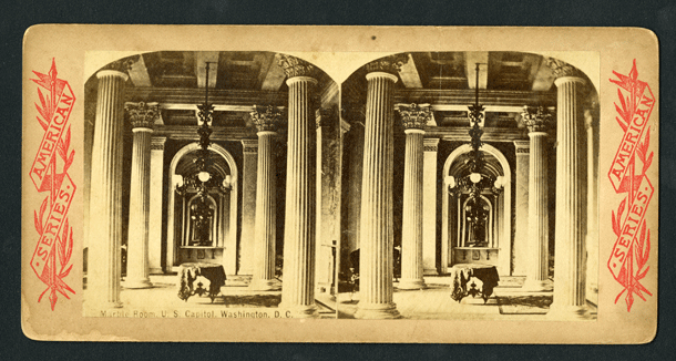 Image: Marble Room. U.S. Capitol. Washington, D.C. (Cat. no. 38.01025.001)