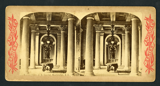 Marble Room. U.S. Capitol. Washington, D.C. (Acc. No. 38.01025.001)