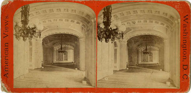 Image: Main Corridor of Lobby of Senate Chamber. (Cat. no. 38.01066.001)