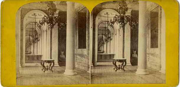 Image: The "Marble Room" at the Capitol. (Cat. no. 38.01082.002)