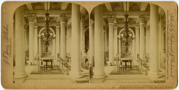 Image: Marble Room, Capitol. Washington, D.C., U.S.A.(Cat. no. 38.01091.001)