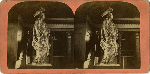 [Plaster model of] Statue of Freedom upon the Dome of the U.S. Capitol. (Acc. No. 38.01119.001)