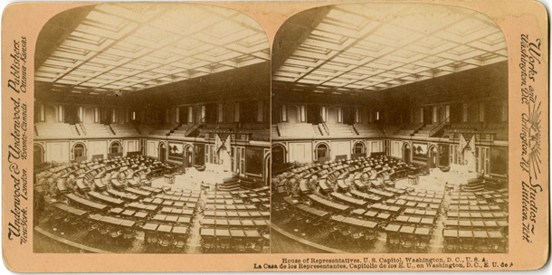 Image: House of Representatives, U.S. Capitol, Washington, D.C., U.S.A. (Cat. no. 38.01129.001)