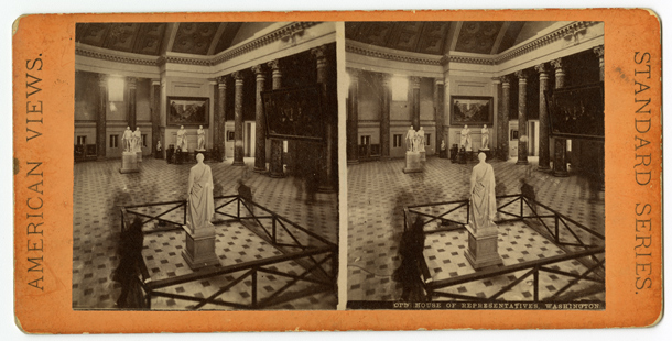 Image: Old House of Representatives, Washington.(Cat. no. 38.01167.001)