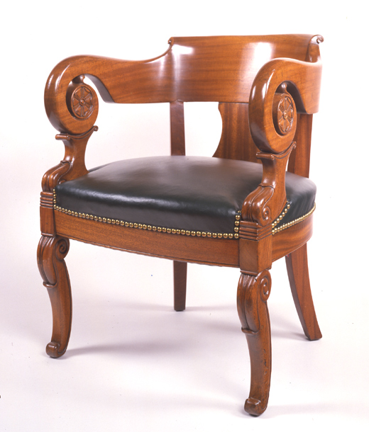 Russell Senate Office Building Round Arm Chair