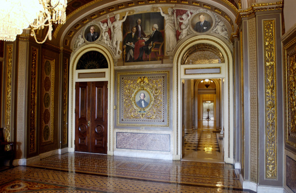 Senate Reception Room South Wall