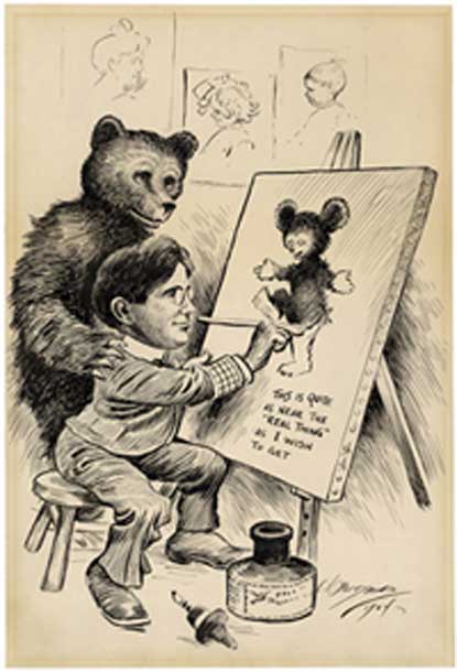 Self-Portrait Clifford Berryman, 1904