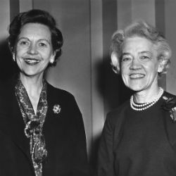 Senators Maurine Neuberger and Margaret Chase Smith, January 5, 1961