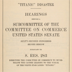 Titanic Hearings Report