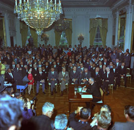 Signing of the Civil Rights Act 1964