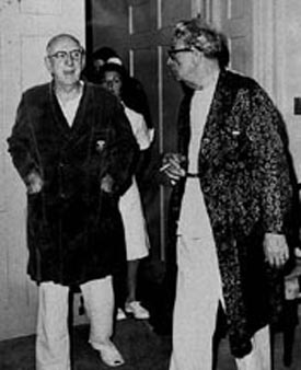 Richard Russell & Everett Dirksen in Hospital