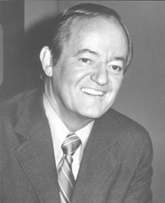 Photo of Senator Hubert H. Humphrey of Minnesota