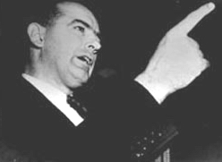 Photo of Senator Joseph McCarthy