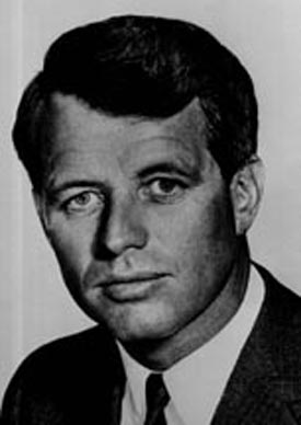 Photo of Senator Robert Kennedy