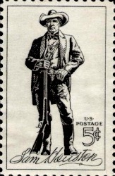 Samuel Houston stamp