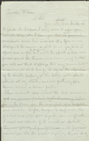 Page 1 of Clara Barton's Second Letter to Henry Wilson on Jan 18, 1863