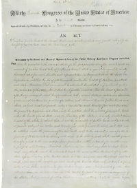 Morrill Land Grant College Act
