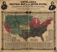 Reynolds Political Map of the United States