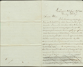 Clara Barton's Letter to Senator Henry Wilson, Jan 27, 1863