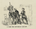 Cartoon portraying the proposed Crittenden Compromise