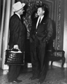 Lyndon Johnson and Thruston Morton