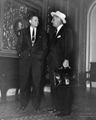 Lyndon Johnson and Thruston Morton