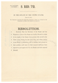 Image: Page 1- S.Res.72-Old Soldiers' Roll of the Senate
