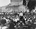 Bonus Marchers in front of the Capitol