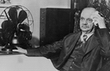 Image: Charles Curtis cooling-off in front of a fan