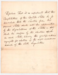 Historical document with writting