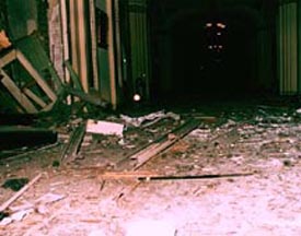 Aftermath picture of 1983 Bomb