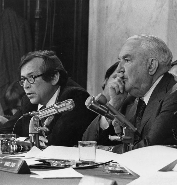 Photo of Howard Baker and Sam Ervin