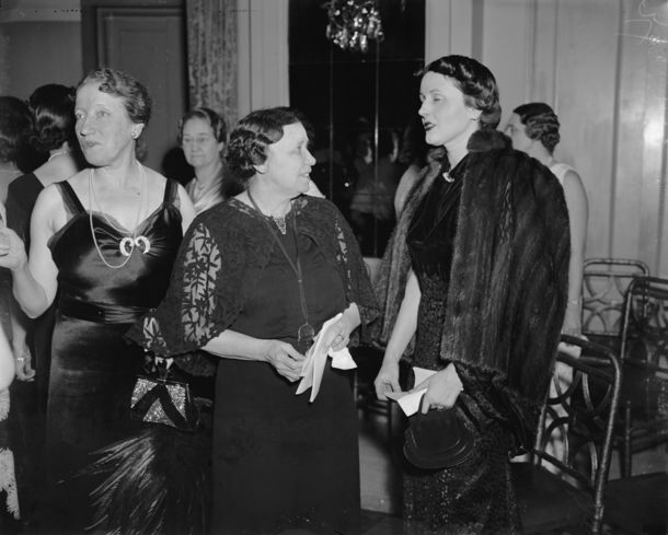 Hattie Caraway in Group Photograph