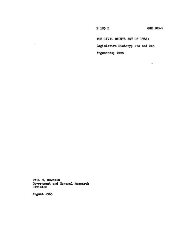 CRS Report 1965