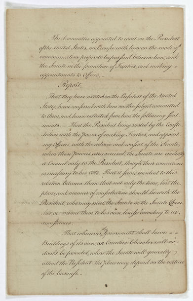 Committee Report, August 20, 1789