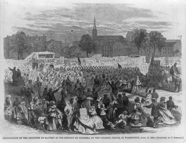 Celebration of the Abolition of Slavery in the District of Columbia by Colored People, in Washington, April 19, 1866