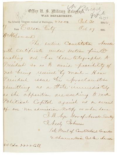 Nevada Constitution