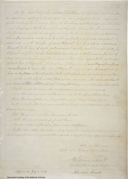 Pacific Railway Act Page 2