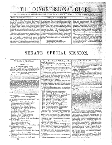Congressional Globe: Test Oath 1863
