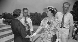 Hattie Caraway and Dixie B. Graves, 1937