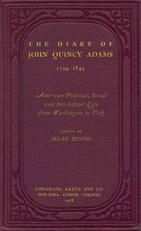 book jacket for The Diary of John Quincy Adams, 1794-1845