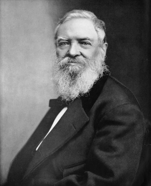 A portrait of artist Constantino Brumidi